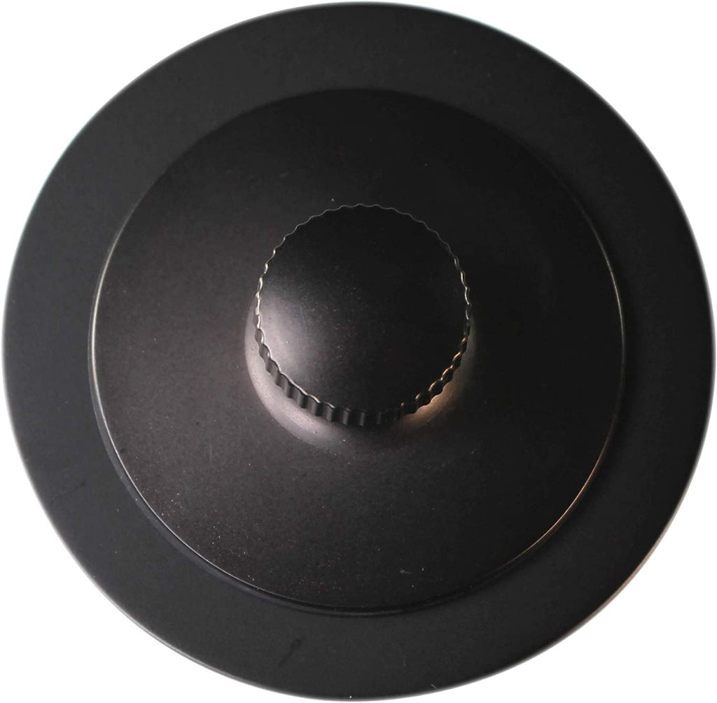 Westbrass D941K-50-12 1-3/8' Fine Thread Twist & Close Bathtub Drain Trim with One-Hole Overlfow Faceplate and Universal Adaptor, Oil Rubbed Bronze (50-Pack)