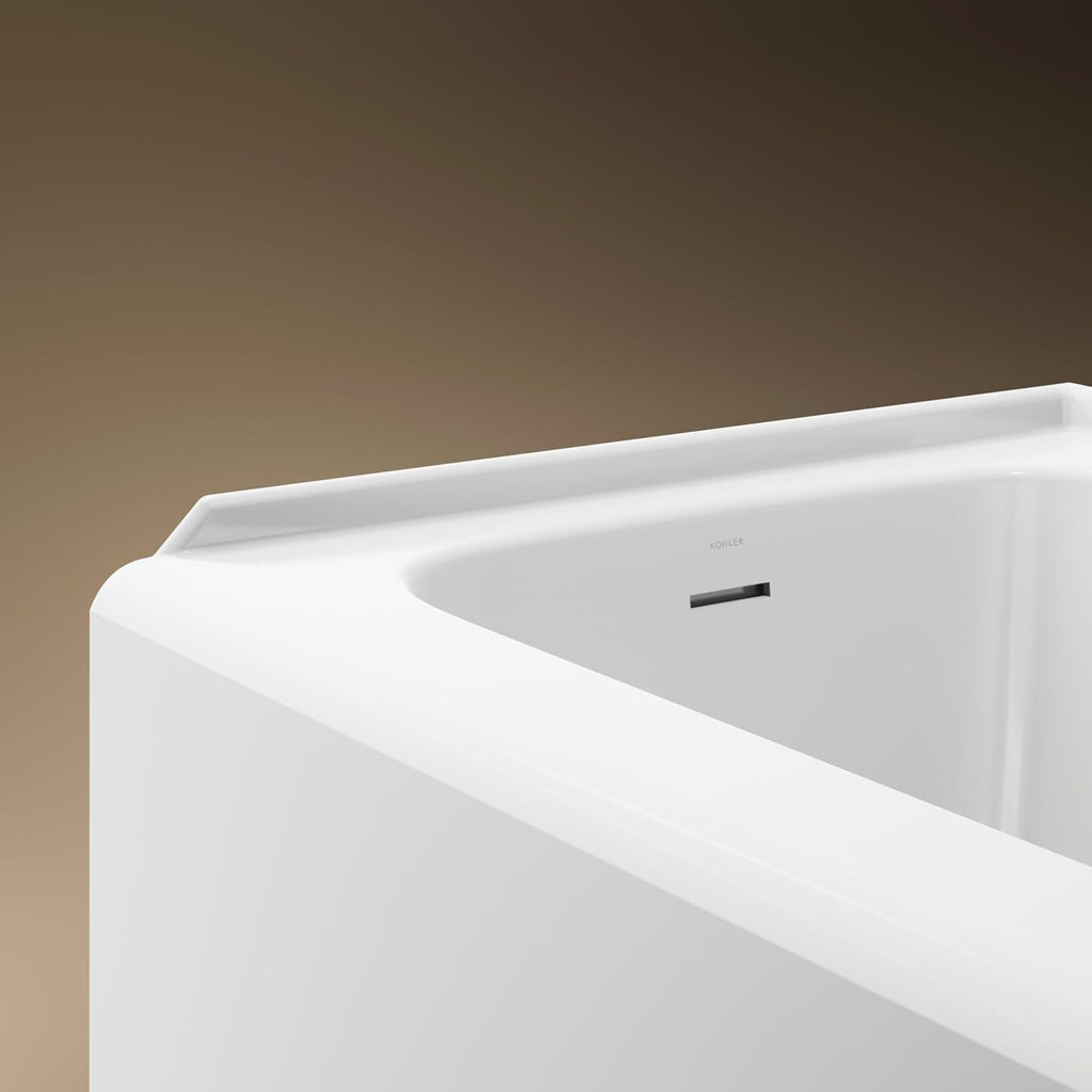 Kohler 25830-LA-0 Avec® 60' x 30' alcove bath, left drain, White