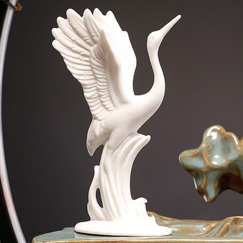 GUERNSEY Tabletop Fountain Chinese Style Simple Water Ornaments Creative Simple Porch Decoration Ornaments Office Desktop Fountain Ornaments Indoor Waterfall Feature Indoor Fountain