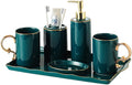 Ceramic Bathroom Five-piece Toiletry Set Supplies Creative Kit