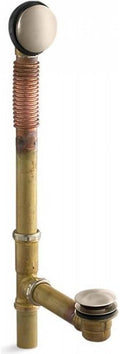 Kohler K-7259-BV 1-1/2' Toe-Tap Adj 14' to 20' Bathtub Drain Bronze