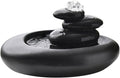 GLigeT Tabletop Fountain Small Ceramic Feng Shui Fountain Ornaments Home Living Room TV Cabinet Tea Room Book Desktop Decorations Water Fountain Decor