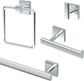 Gatco KA-ELE-4-PC Elevate 4-Piece Bathroom Accessory Kit, Chrome