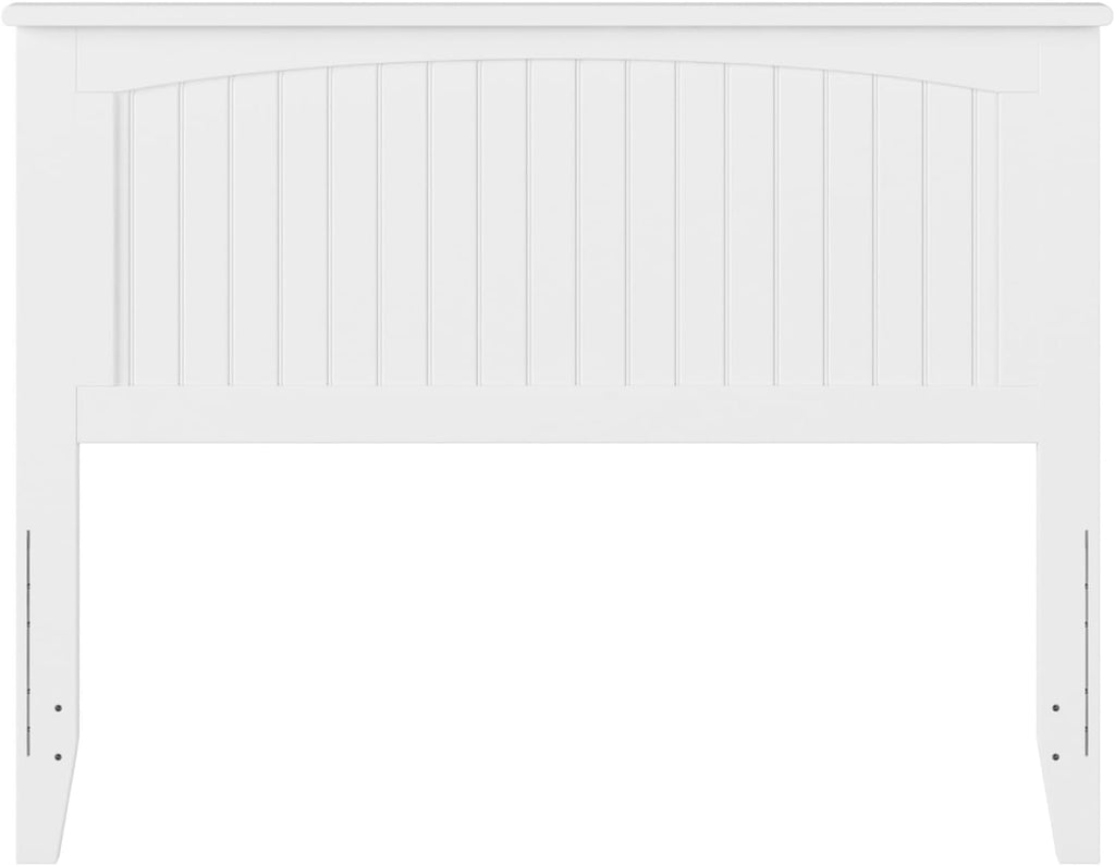AFI, Nantucket Full Solid Wood Panel Headboard, White