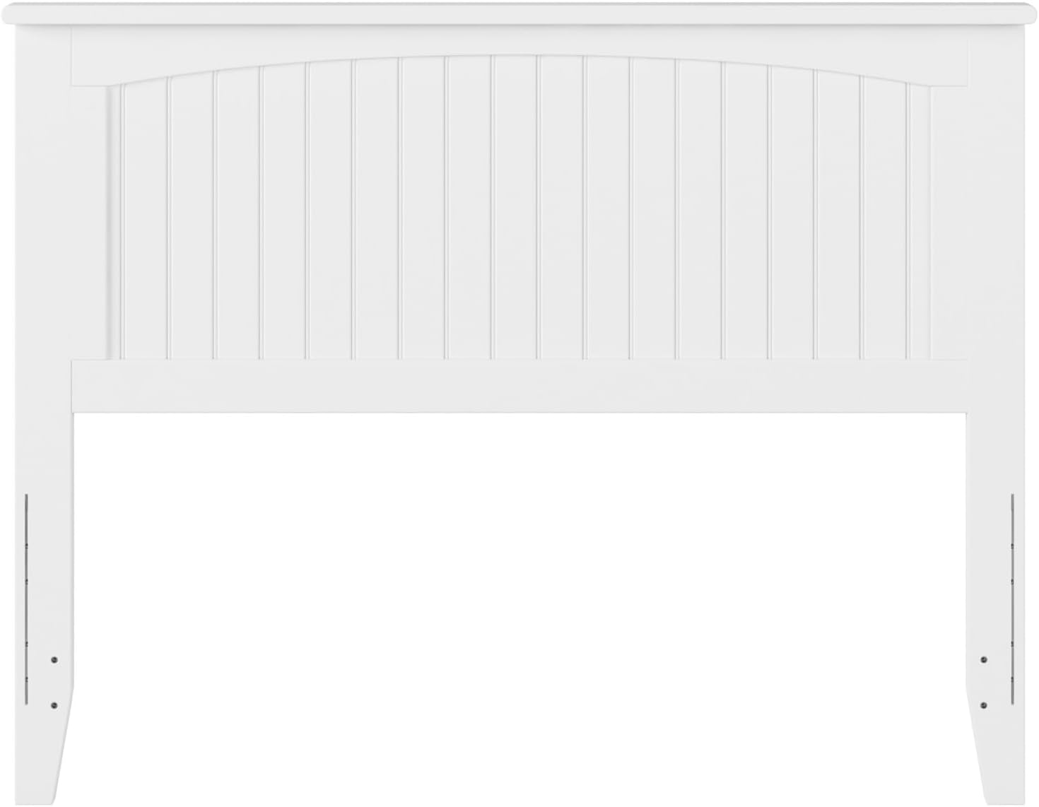 AFI, Nantucket Full Solid Wood Panel Headboard, White