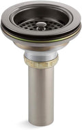 KOHLER Duostrainer Sink Drain And Strainer With Tailpiece