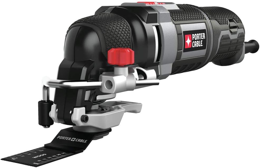 PORTER-CABLE Oscillating Tool Kit with 31-Piece Accessories, 3-Amp (PCE605K)