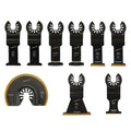 9PC 49-10-9113 for Milwaukee Open-LOK Multi-Tool Blade Kit w/Case