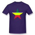 HD-Print Men's Tee Reggae Star XXL Purple
