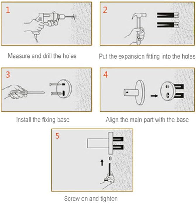 Heavy-Duty Chrome Bathroom Hardware - Towel Bar, Toilet Paper, Robe Hook - Polished Accessories Bathroom, Kitchen, More(Towel Ring)