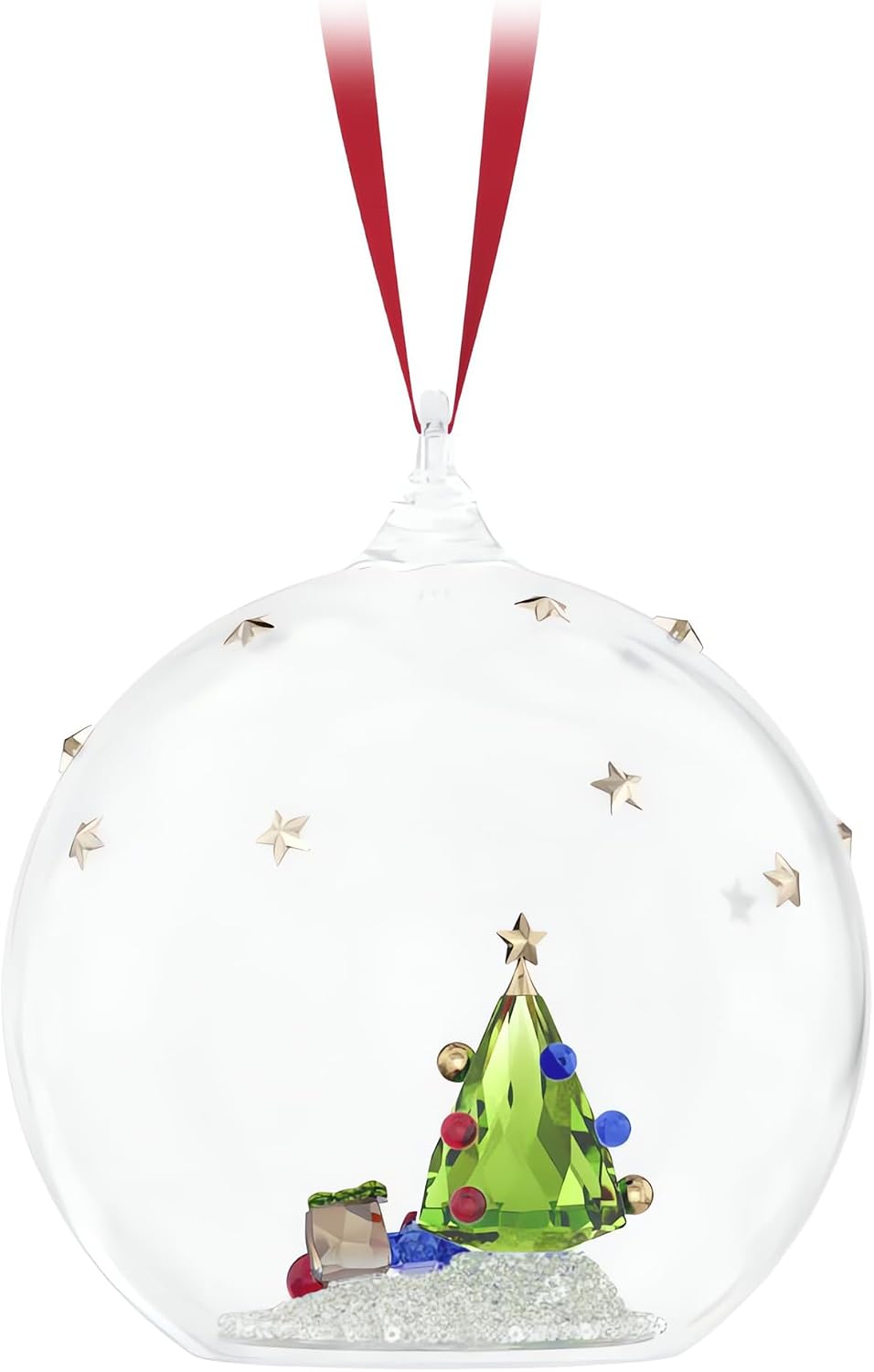 Swarovski Holiday Cheers Tree and Gifts Ball Ornament