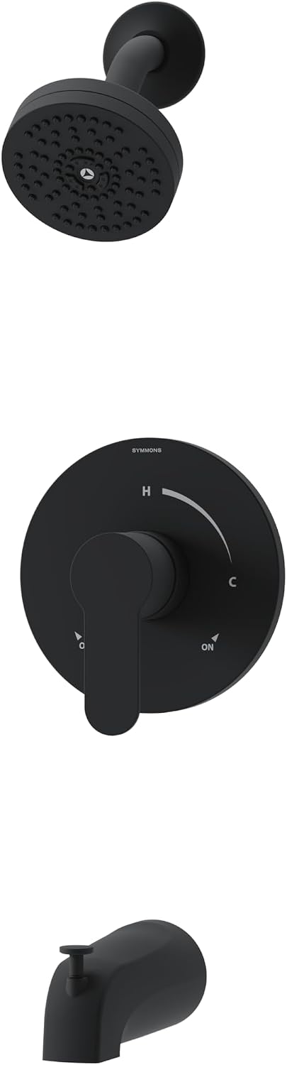 Symmons Identity HydroMersion Single Handle Tub and Shower Faucet Trim Kit - 2.0 GPM