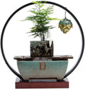 GUERNSEY Tabletop Fountain Desktop Circulating Water Ornaments Home Fountain Living Room Office Desktop Study Desktop Fountain Decorations Indoor Fountain