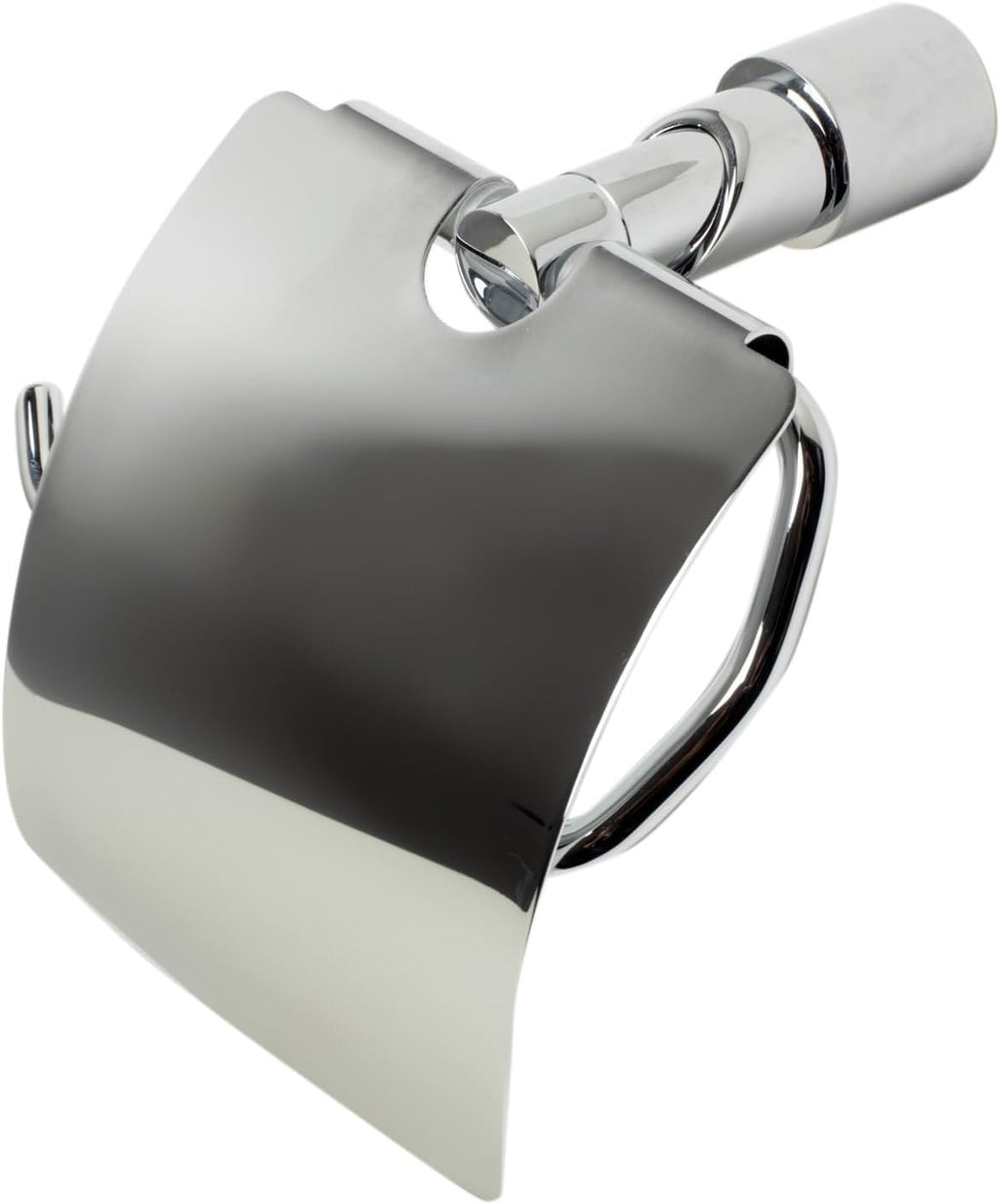HomeStock Chrome Bathroom Accessories Set - 6 Piece Polished Chrome Bath Set