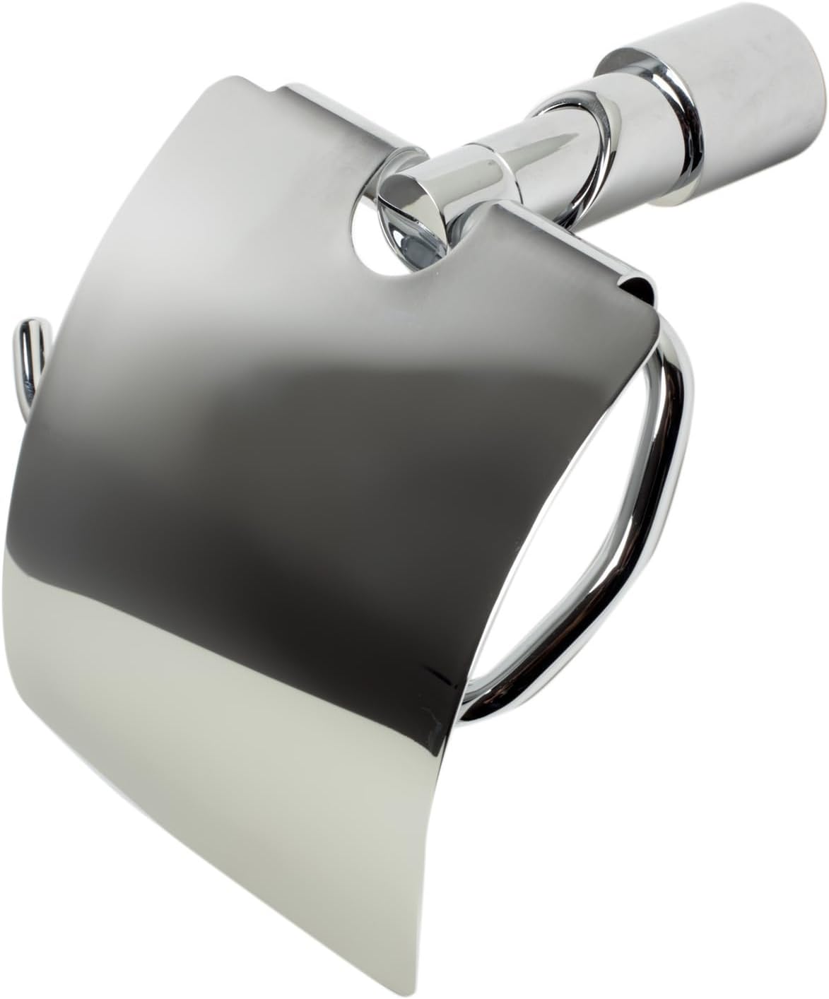 HomeStock Chrome Bathroom Accessories Set - 6 Piece Polished Chrome Bath Set