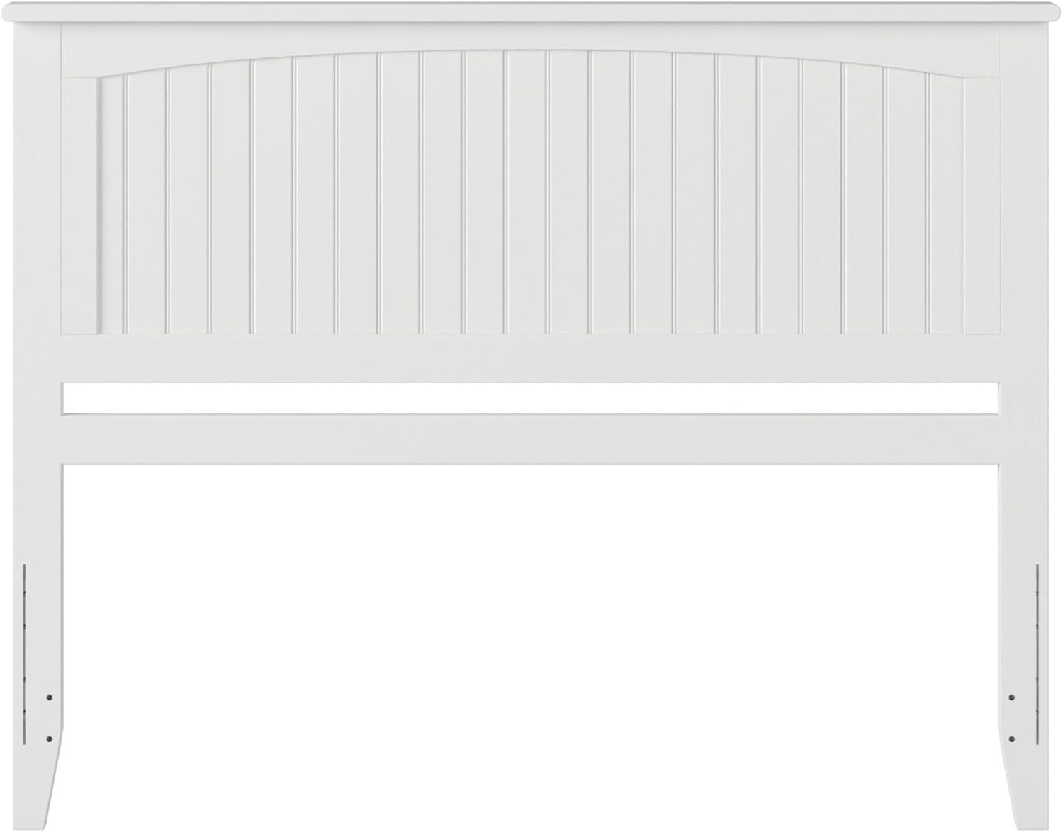 AFI, Nantucket Queen Solid Wood Panel Headboard, White