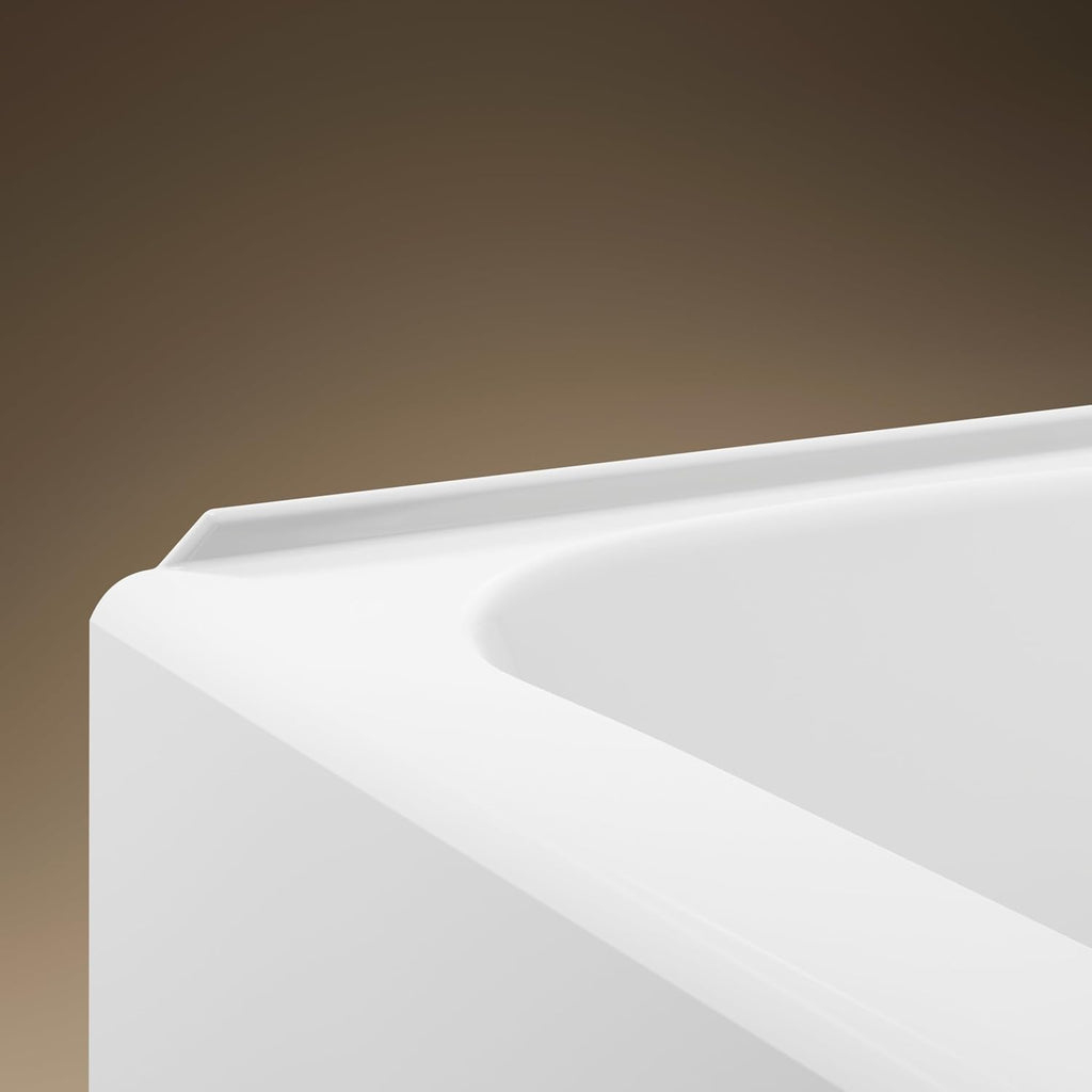 Kohler 25834-RA-0 Avec® 72' x 36' alcove bath, right drain, White