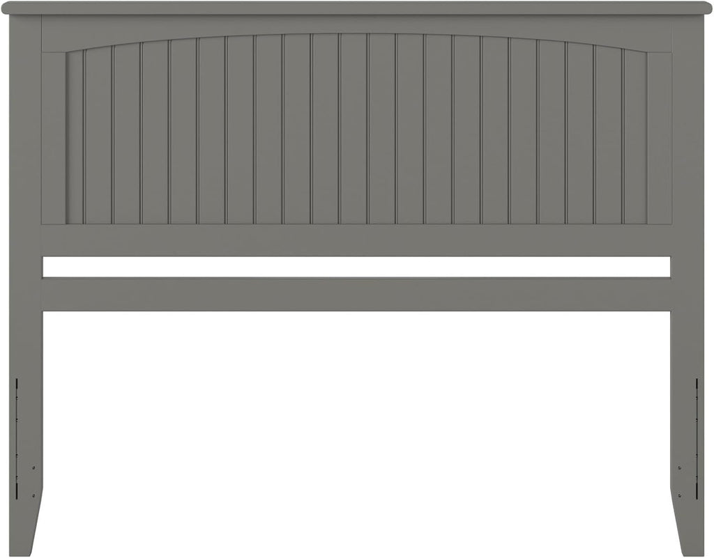 AFI, Nantucket Queen Solid Wood Panel Headboard, Grey