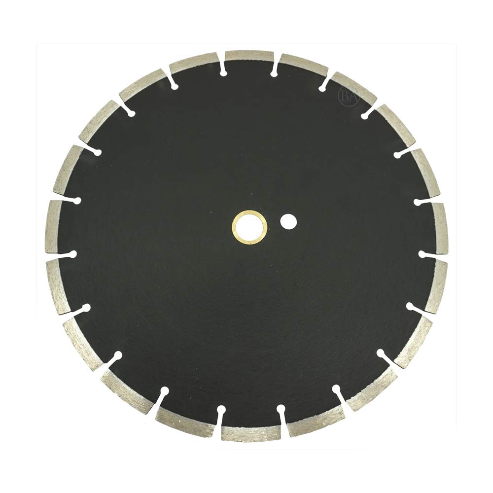 Benchmark Abrasives 12 Inch Hot Pressed Sintered Turbo Diamond Blade for Angle Grinder with Steel Core for Cutting Brick Ceramic Tile Granite Marble - 12' Circular Saw (12', Premium Segmented)