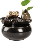 GUERNSEY Tabletop Fountain Flowing Water Ornaments Circulating Water Fish Tank Fountain Home Living Room Tea Table Decoration Indoor Fountain