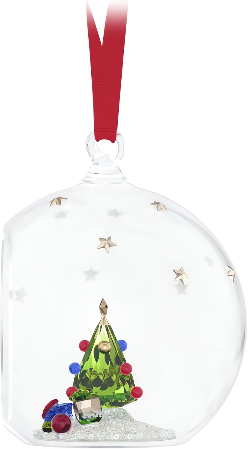 Swarovski Holiday Cheers Tree and Gifts Ball Ornament
