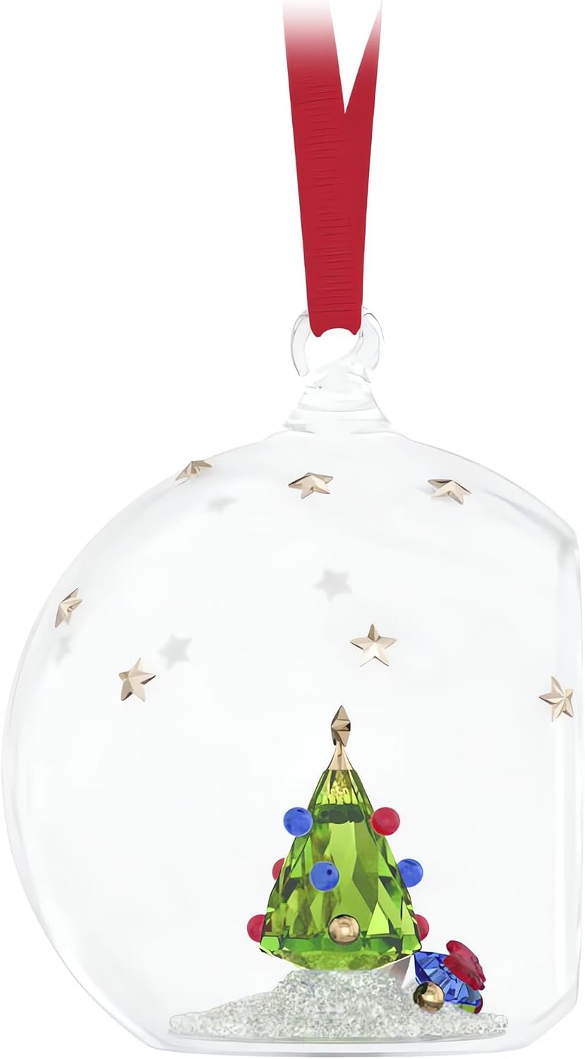 Swarovski Holiday Cheers Tree and Gifts Ball Ornament