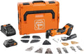 Fein Cordless MultiMaster AMM 500 Plus Top 4 Ah AS for Interior Construction and Renovation - Starlock Plus Mount, QuickIn System, Constant Speed, Metal Drive Head - 71293861090