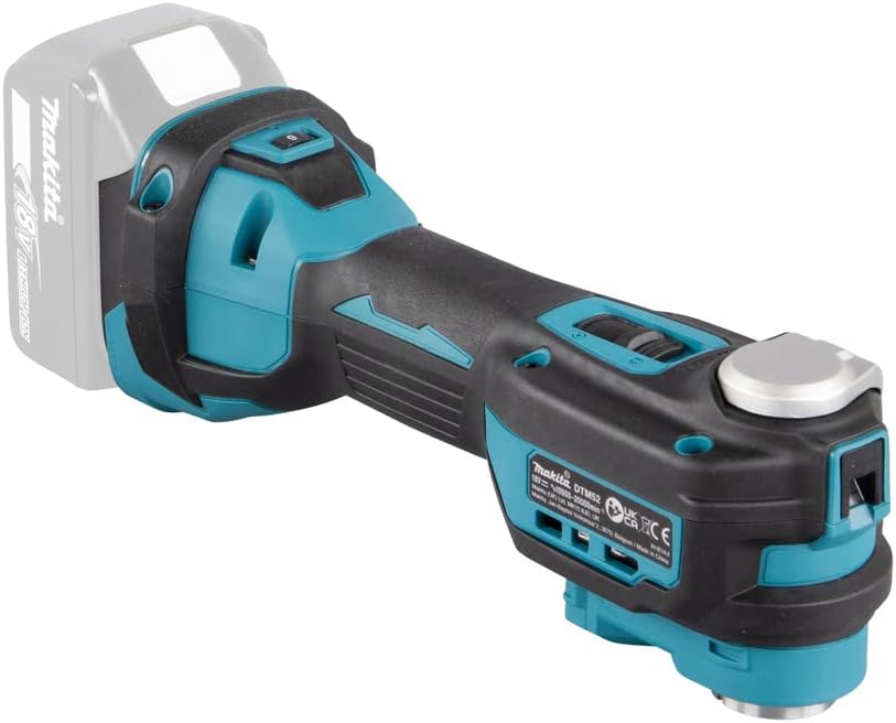 Makita DTM52Z Li-ion LXT Brushless Multi-Tool - Batteries and Charger Not Included, Blue, 18 V