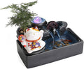 GUERNSEY Tabletop Fountain Flowing Water Circulation Water Office Desktop Decoration Fountain Ornaments Study Desk Fountain Indoor Fountain