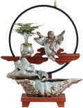 GUERNSEY Tabletop Fountain Chinese Creative Water Ornaments Tea Room Decoration Desktop Fountain Ornaments Office Fountain Desktop Ornaments Tabletop Fountains Indoor Fountain
