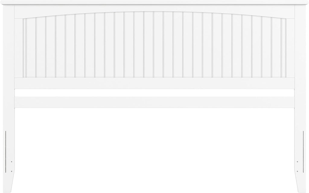 AFI, Nantucket King Solid Wood Panel Headboard, White