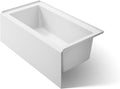 Kohler 1957-RA-0 Underscore® 60' x 32' alcove bath right drain, White