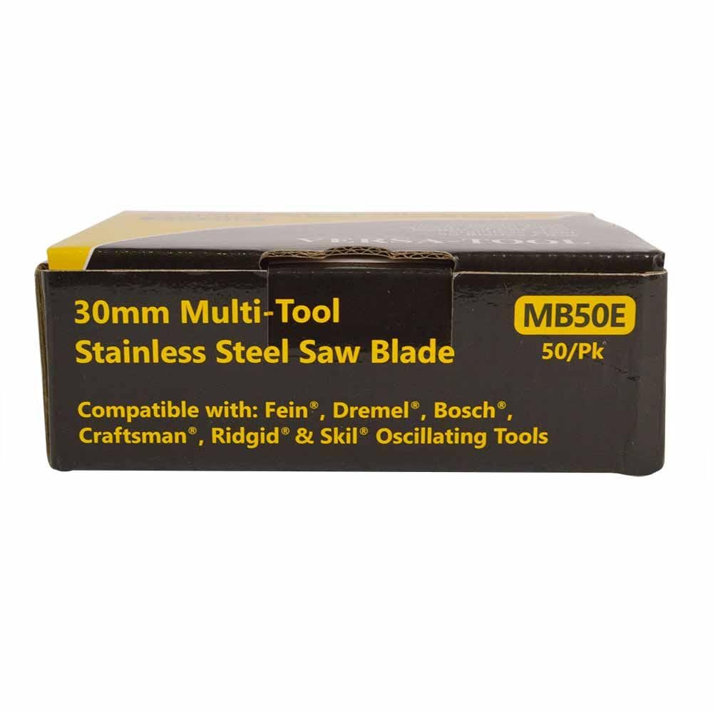 Hardin 50pk Fast Cut Wood & Plastic Multi Tool Blades Compatible with Fein multimaster