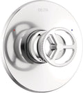 Delta Trinsic 14 Series Single-Function Valve Trim Kit, Chrome Handle Set for Shower Faucet System, Chrome T14058 (Valve Not Included)