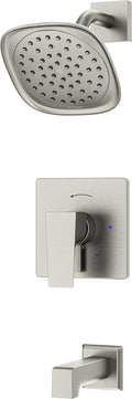 Symmons Verity Single Handle Wall Mounted Tub and Shower Trim Kit with Diverter Lever (Valve Not Included) 2.0 GPM