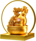 GUERNSEY Tabletop Fountain Chinese Style Fountain Water Ornaments Living Room Porch Office Tea Room Desktop Waterscape Ornaments Indoor Fountain