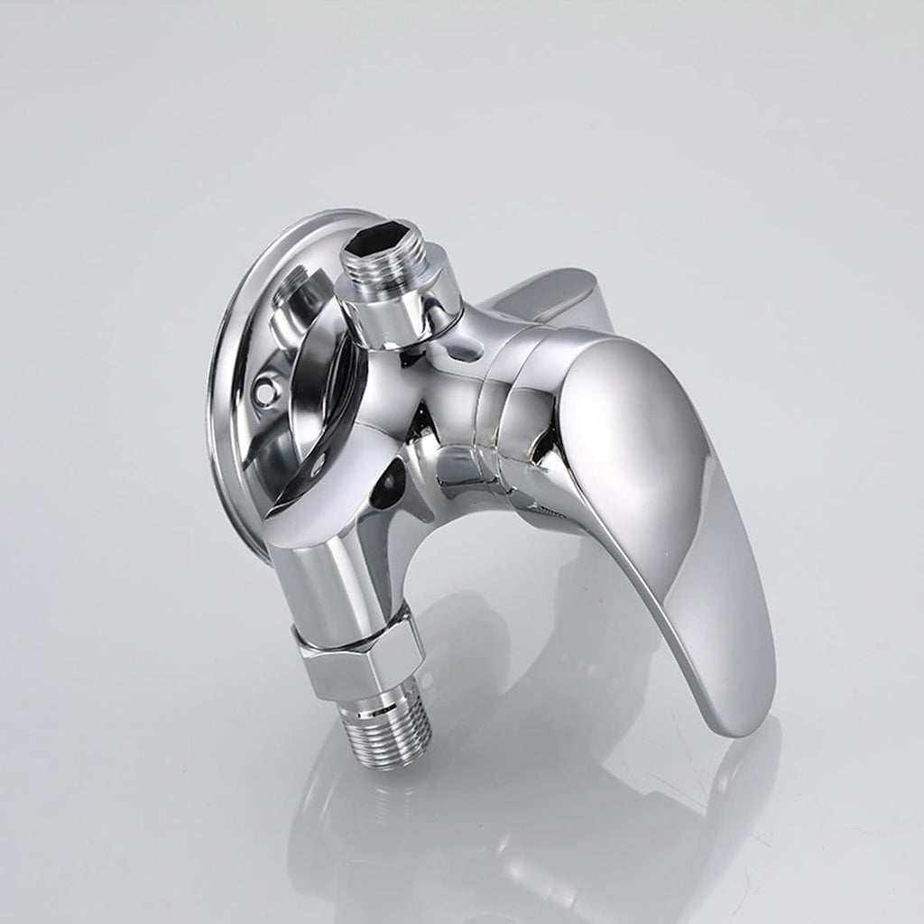 Bathroom Shower Set Single-Handle Tub and Shower Trim Kit, Complete Pressure Balance Shower Valve and Trim Kit Chrome Plated Finish