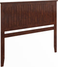 AFI, Nantucket Queen Solid Wood Panel Headboard, Walnut