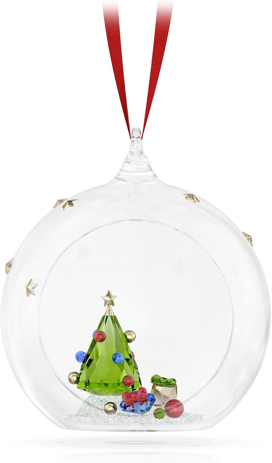 Swarovski Holiday Cheers Tree and Gifts Ball Ornament
