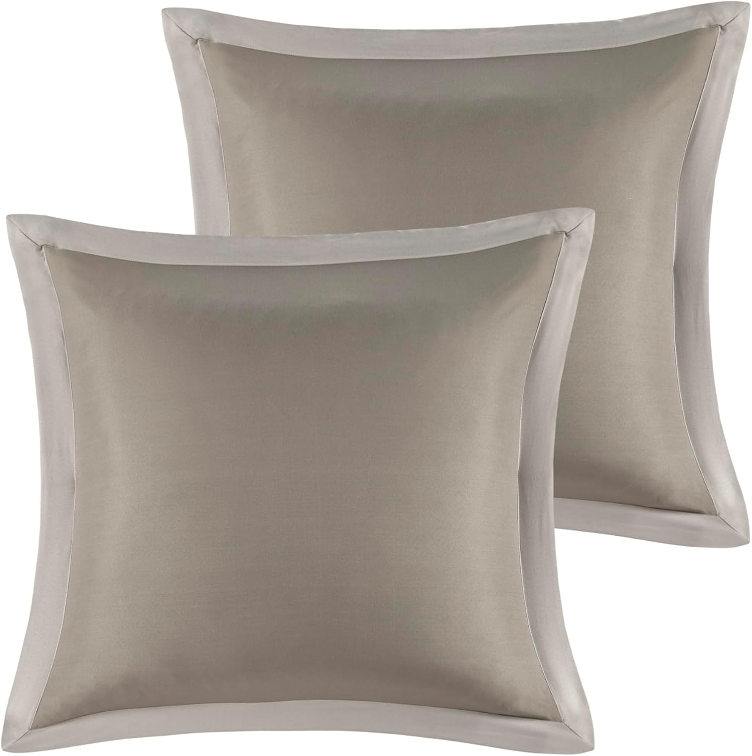 Madison Park Emilia Bed in a Bag Comforter Set with Sheets, Gold Metallic Jacquard Damask Design, Traditional, All Season Bedding Includes Bedskirt, Shams, Toss Pillows, Cal King Khaki/Gold 12 Piece