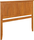 AFI, Nantucket Queen Solid Wood Panel Headboard, Light Toffee
