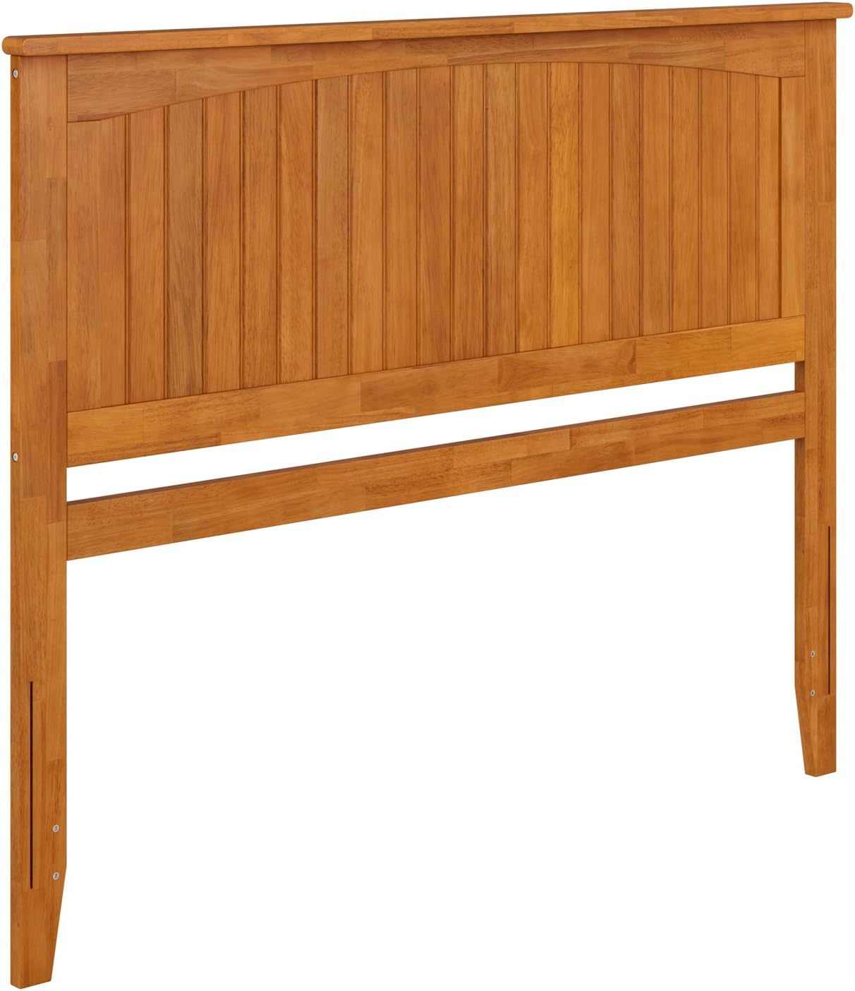 AFI, Nantucket Queen Solid Wood Panel Headboard, Light Toffee