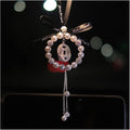 Car Interior Good Luck Pendant Car Interior Charm Car Rearview Mirror Charm Christmas Gift Car Charm Charm Decorations (Color : 7#)