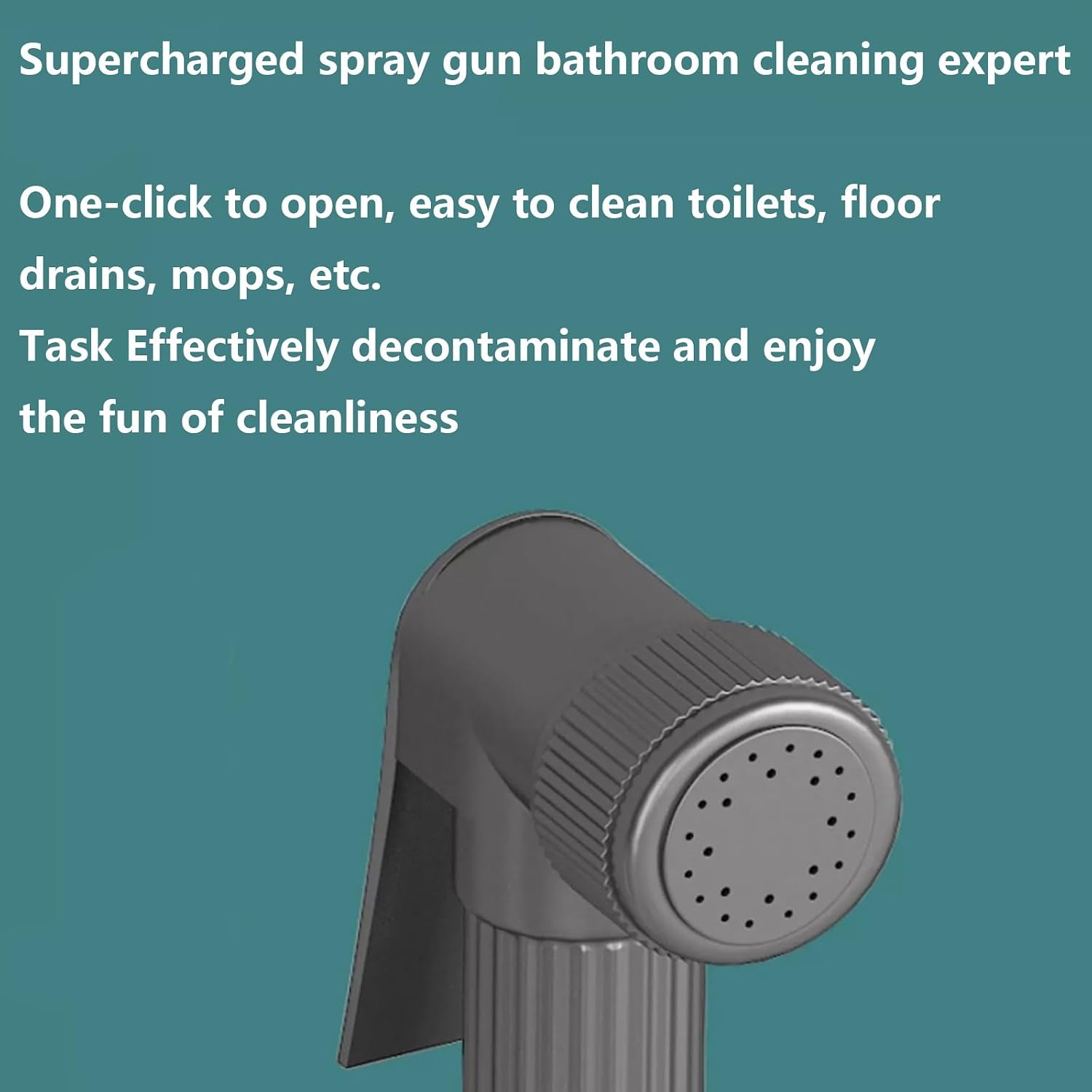 Shower set with lifting rod, shower set with three-speed square spray, bathroom shower set, with piano keys, booster spray gun, hidden drain, suitable for bathrooms, gyms, pet shops, hotels ( Color :