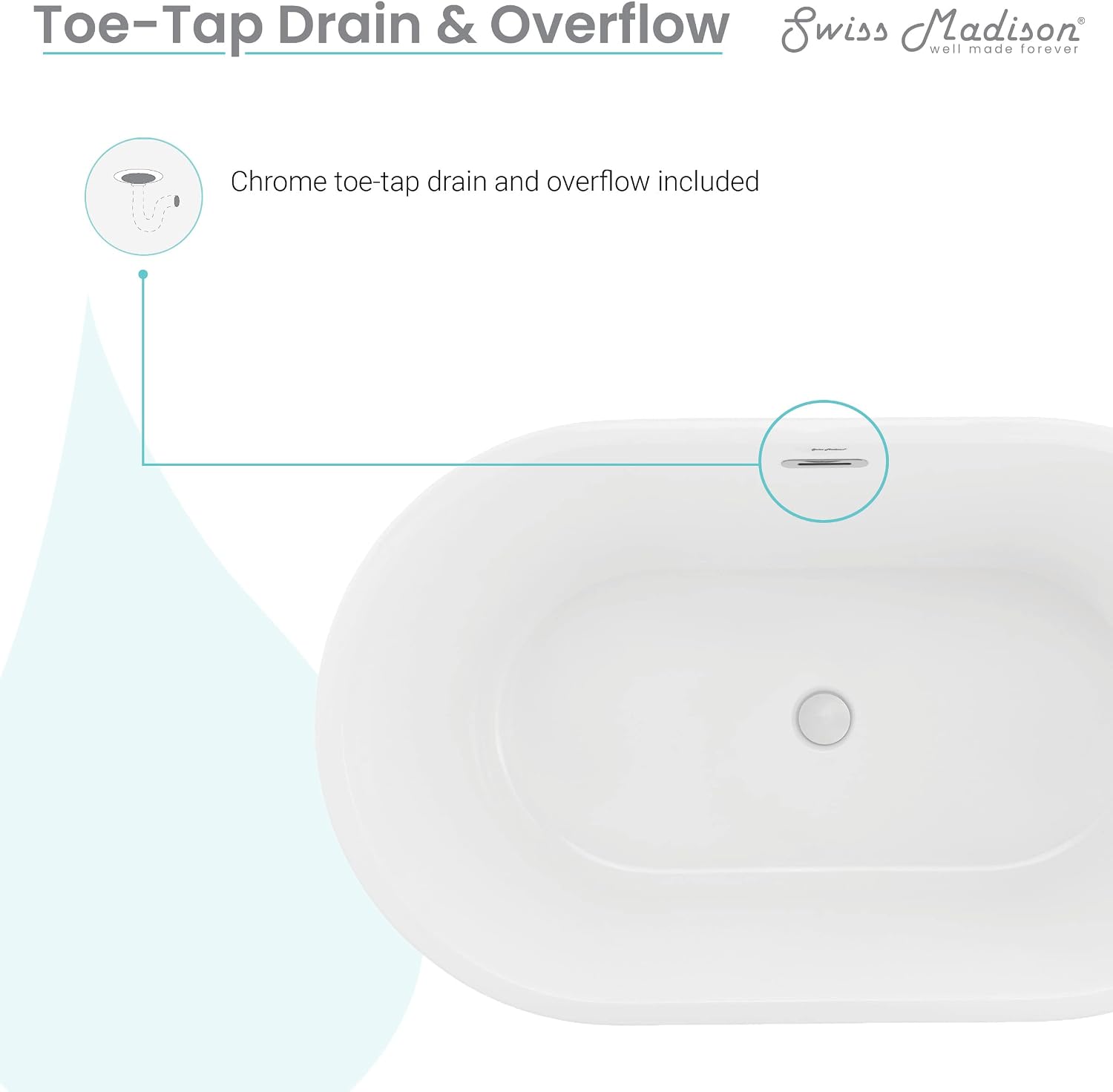 Claire 48' Freestanding Bathtub