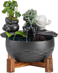 GUERNSEY Tabletop Fountain Living Room Water Ornaments Circulation Fish Tank Fountain Office Desktop Study Coffee Table Desktop Fountain Indoor Fountain