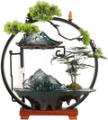 GUERNSEY Tabletop Fountain Chinese Style Home Desktop Water Home Decoration Living Room Office Study Desktop Fountain Desktop Decoration Indoor Fountain