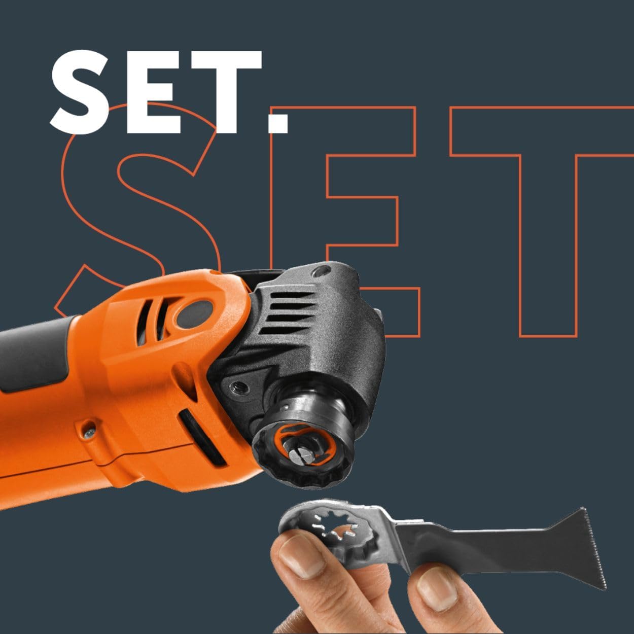 Fein Cordless MultiMaster AMM 500 Plus AS for Interior Construction and Renovation - Starlock Plus Mount, QuickIn System, AMPShare/Bosch 18V Battery Compatible - 71293862090