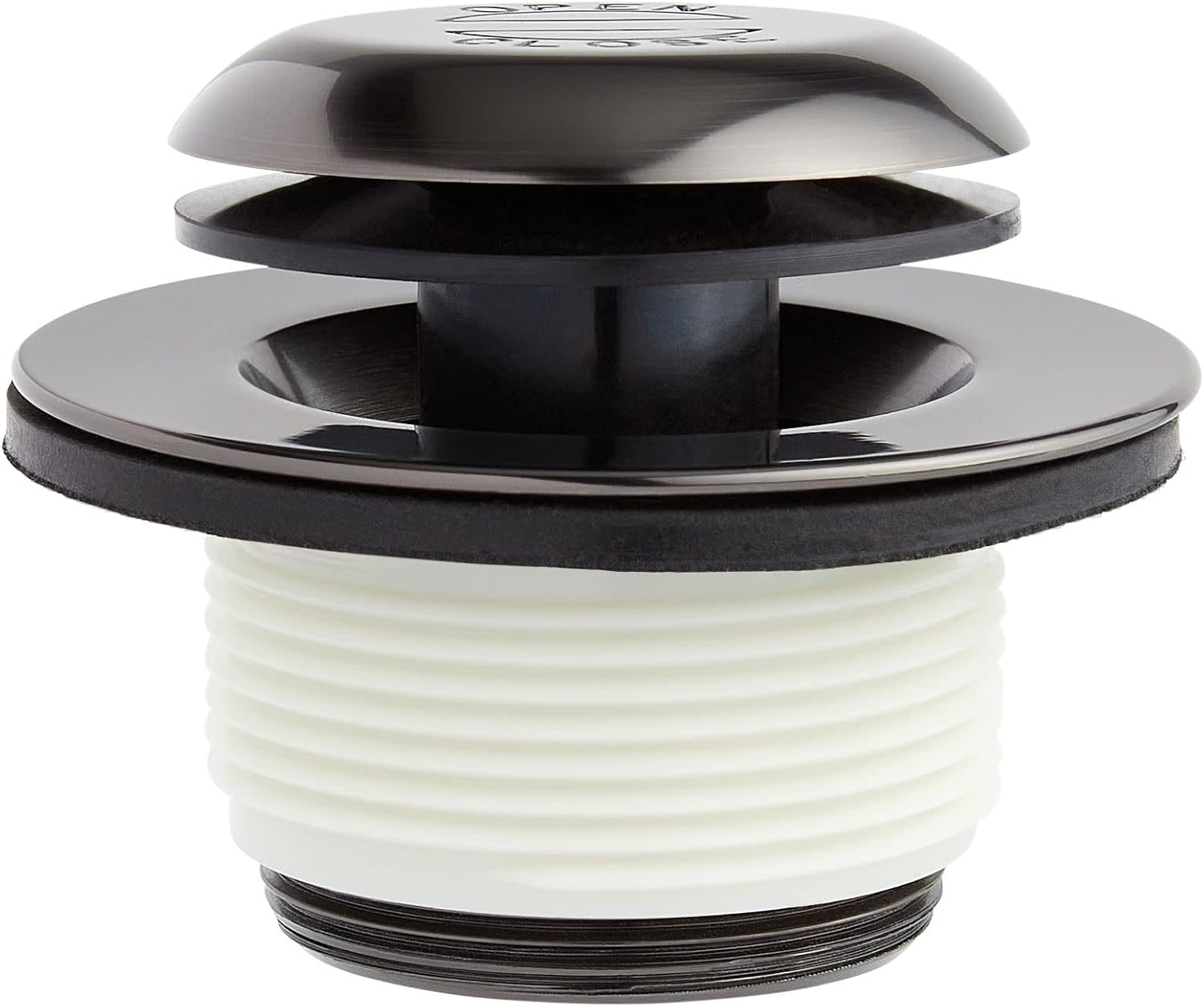 Signature Hardware 446710 Pop-Up Drain with Overflow Cover for Alcove Tub