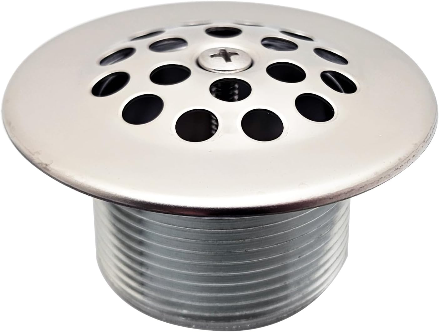 Westbrass A323-26 14' Bath Waste & Overflow Assembly with Trip Lever and Beehive Strainer Grid Drain, Polished Chrome